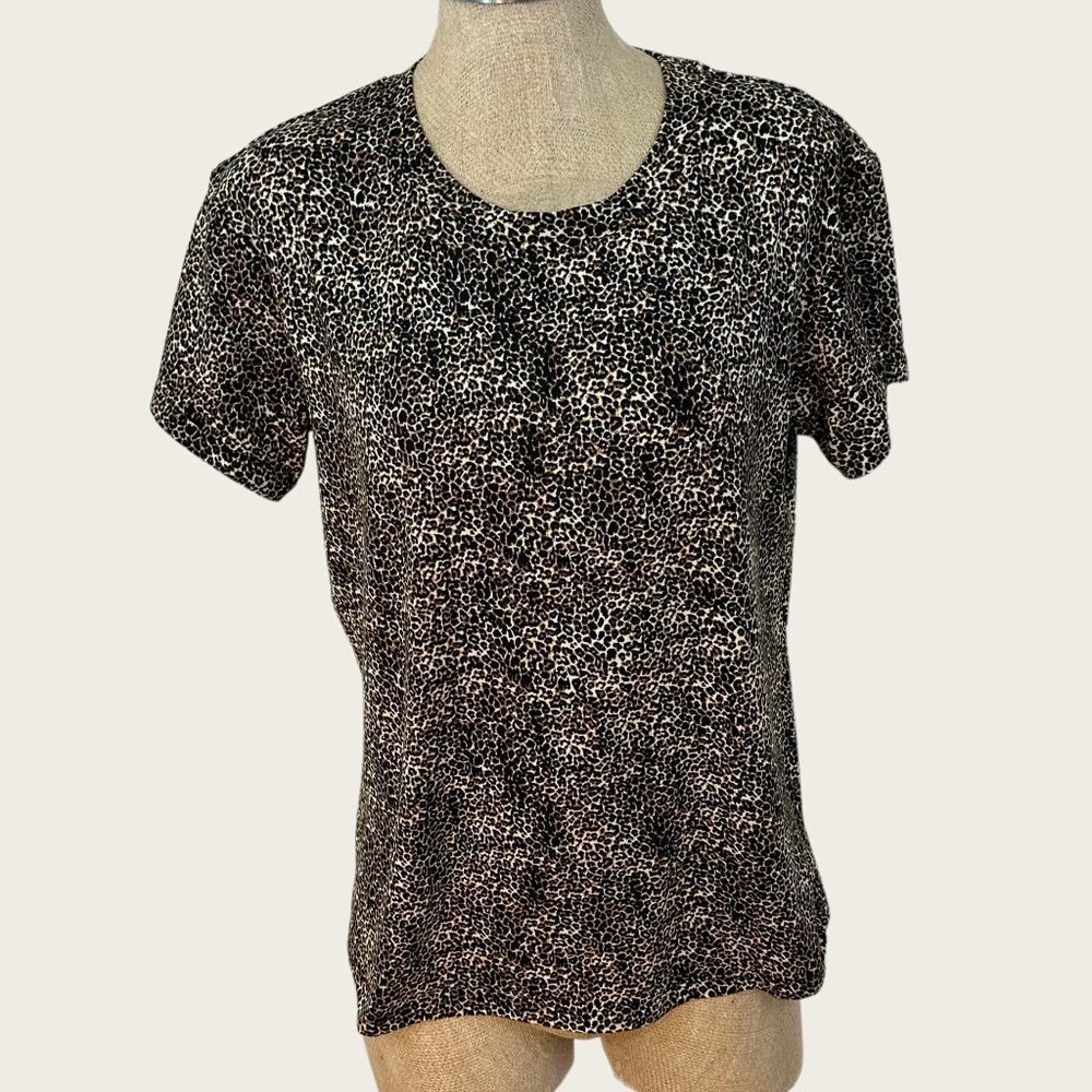 SOCIALITE Leopard‎ Print T-Shirt S